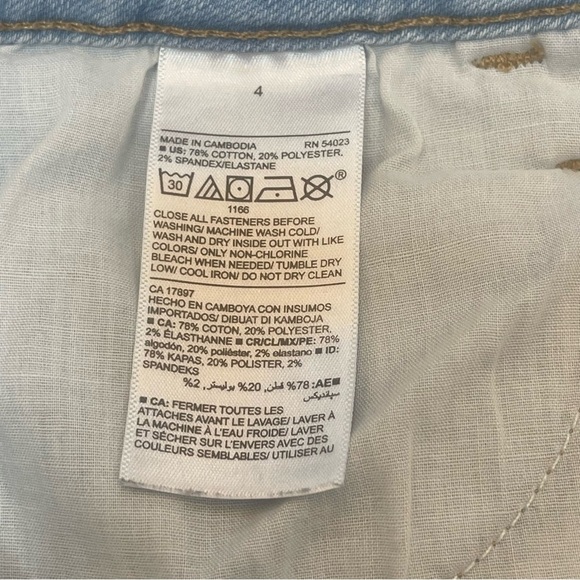Old Navy Mid-Rise Super Skinny Jeans (Light Wash, Size 4) - Picture 3 of 10